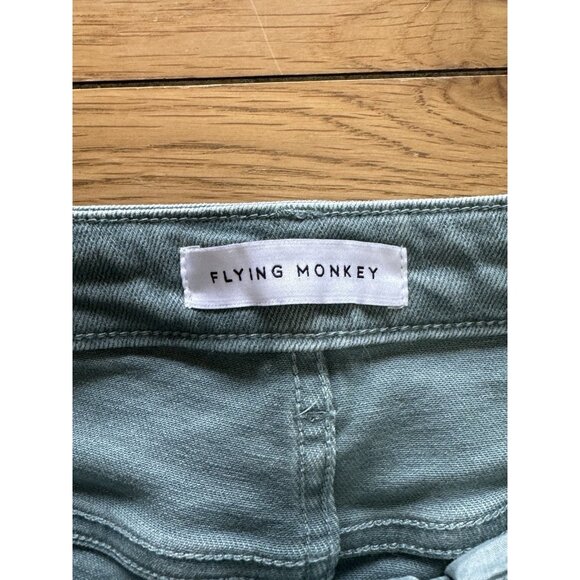 Flying Money Jeans Sage Size 29 Straight Leg Hippie Boho Preppy Cotton Blend‎ - Picture 3 of 12